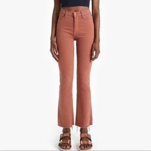 MOTHER Hustler Ankle Fray Jeans